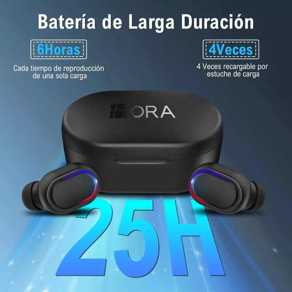 AUDIFONOS BLUETOOTH AUT114 NEGROS