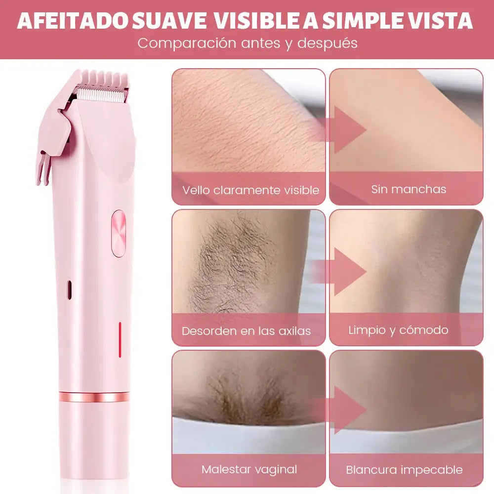 Depiladora Dama 2 en 1  Maquina Mujer